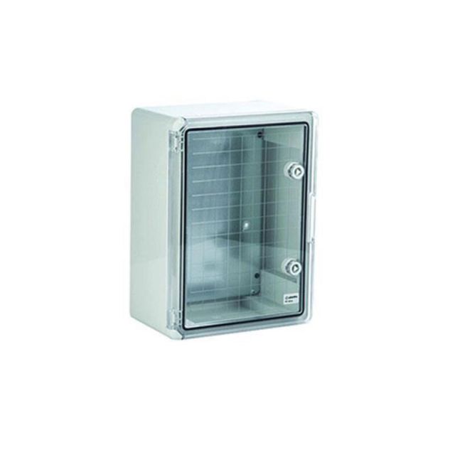 Box Abs 280Χ210Χ130 Transparent Door TN-PLPC128 Πλάκα Στήριξης 018-019282113