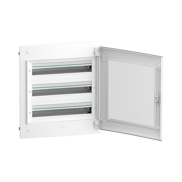 Modular Enclosure-Flush 3x24M Transparent Door PrismaSeT XS LVSXP324