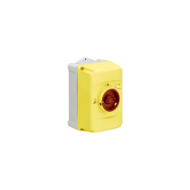 Waterproof Box Ιρ65 With Rotary Switch For Ms 47036