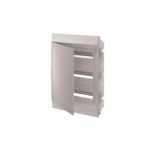 Recessed Enclosure 3x18 White Door Mistral 41F CU1109F