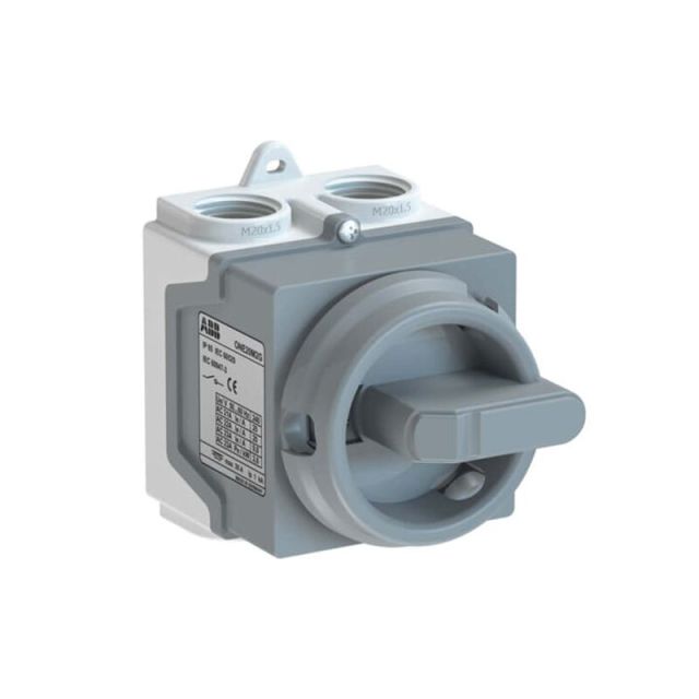 Plastic Enclosed Switch Disconnector 4P IP67 Gray ONE20M4G 81326