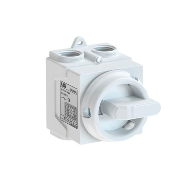 Plastic Enclosed Switch Disconnector IP67 4P White ONE20M4W 81325