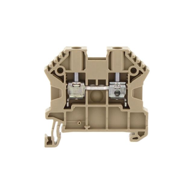 Terminal block screw clamp SRK 4/2A Beige  -  17104.2