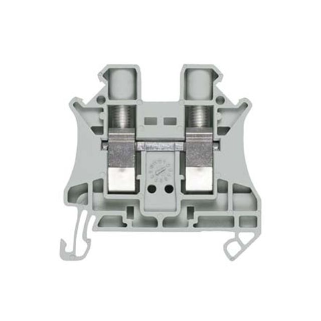 Through-type Terminal with Screw Terminal Size 6.0mm² Width 8.2mm Grey 8WH1000-0AH00