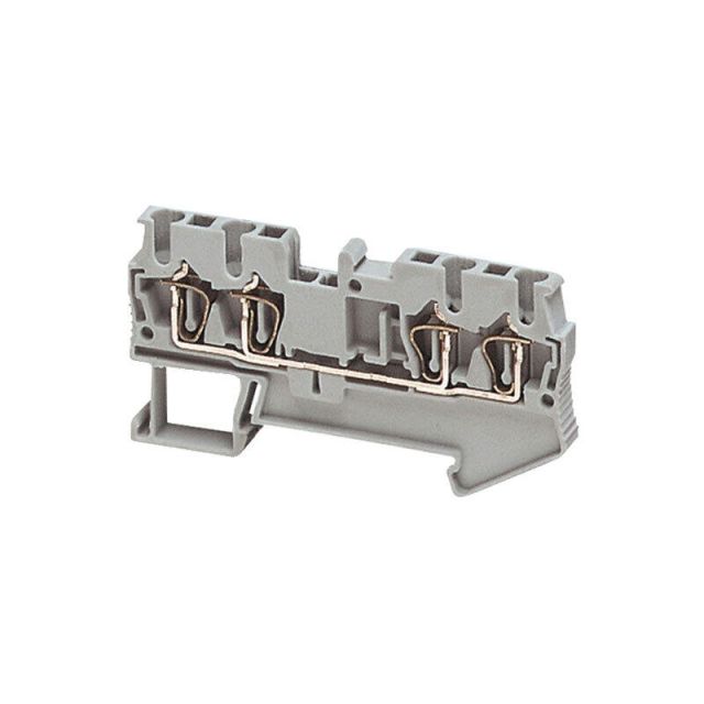 Spring Terminal 4Pts 2.5Mm² Gray NSYTRR24