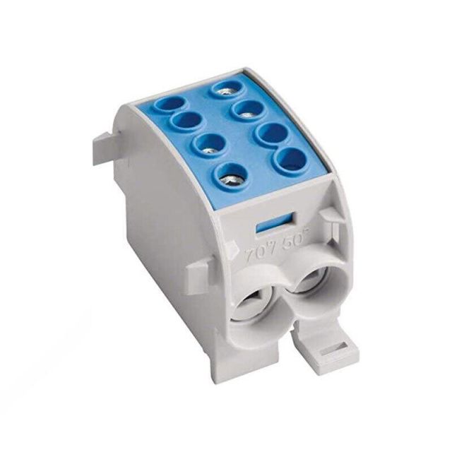Multiple Connection Terminal 1Ρ Blue 2Χ70/2Χ50Μμ2 Kh70Β
