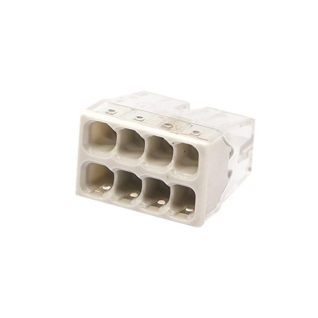 Terminal Block PCT-208 8 Seats with a Receptacle 0.50-2.5MM 24A 400V 147-11047