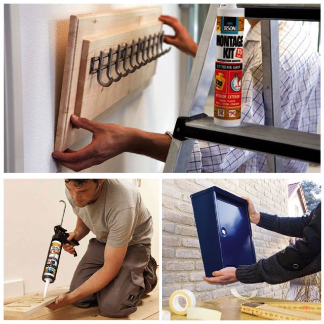 Glue Montage Kit Super Storng 310ml Bison 1106039