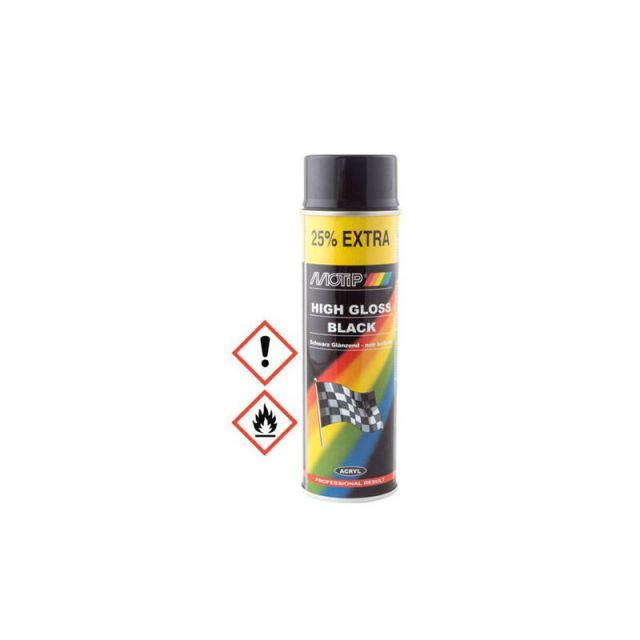 Spray Μotip 04005 Black 500Μ 004005021