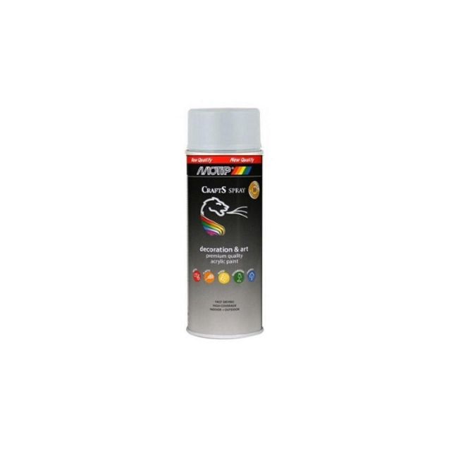 Motip Crafts Σπρέι Βαφής RAL 9010 Λευκό Ματ 4000ml 695612921
