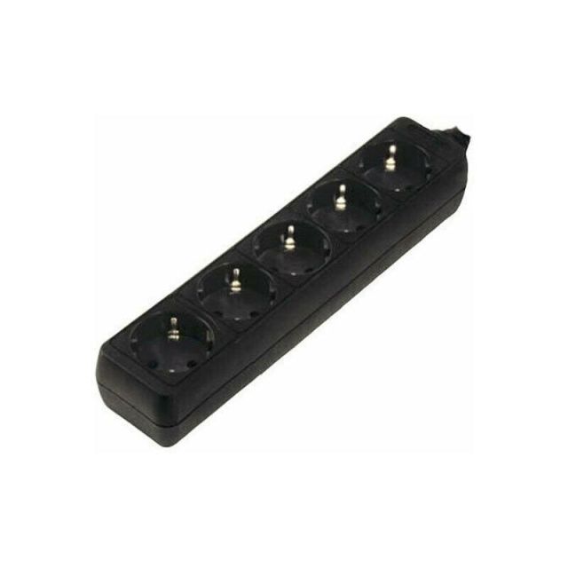 Πολύπριζο 5 Σούκο Χωρίς Καλώδιο Μαύρο 95100