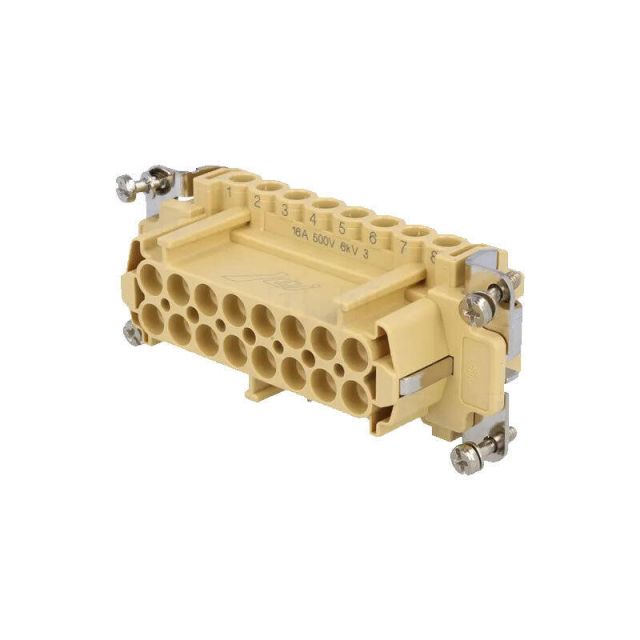 Female Plug 16X16A RSHM 16 015.551.JNEF16