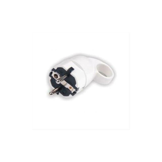 Elecrical Plug Extension Μale 16A Angle White SAS