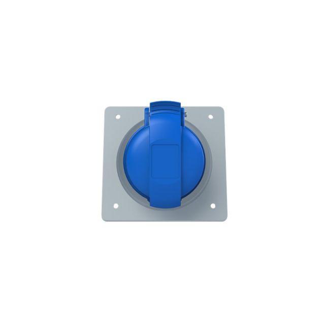 Panel Mounted Socket 2P+E 32A IP44 232RAU6 15374