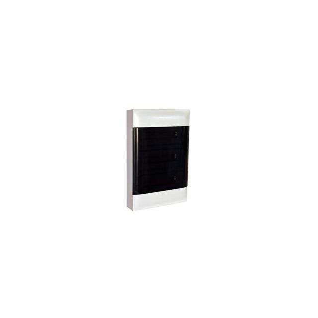 Surface Mounted Enclosure 3X12M None Transparent Door Practibox S 135213