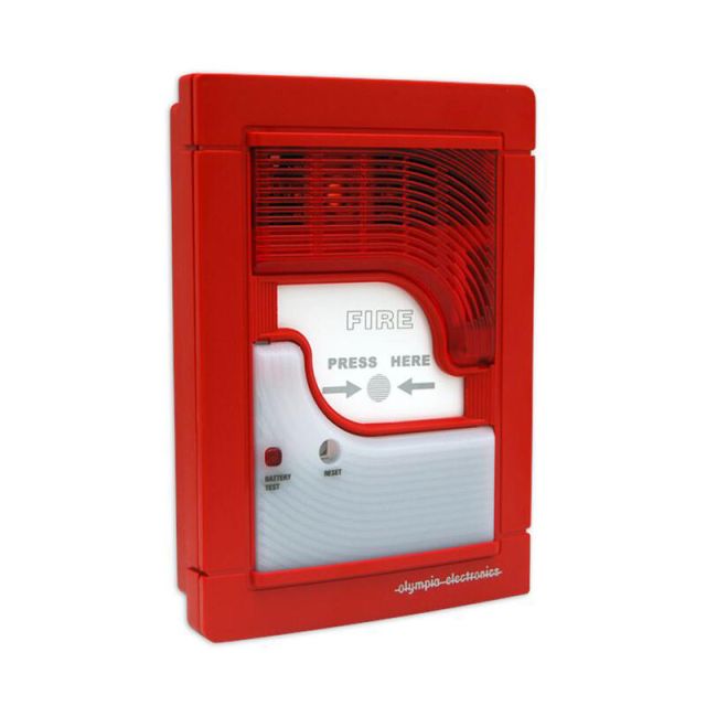 Autonomous Beacon Siren with Button with 3xAA Batteries BS-3002 921300200