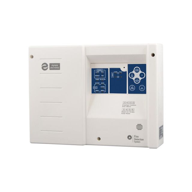 Fire Detection Panel 4 Zones with Aux Relay BS-1634 921163400