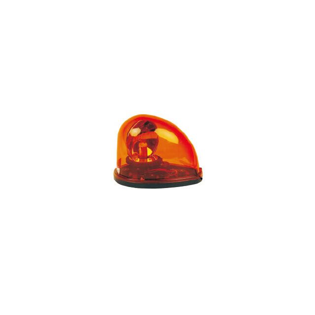Beacon Rotating 12VDC Yellow with Car Plug  LTD1201 KZE