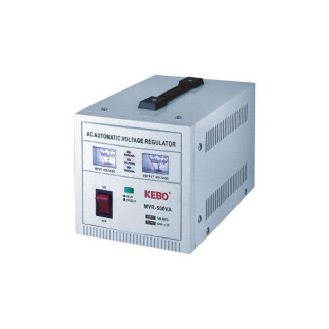 Voltage Regulator - Stabilizer 500VA Analog SERVO (AVR) KEBO