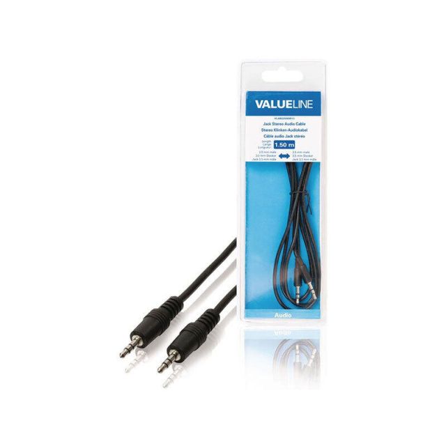 3.5mm Male Stereo Audio Cable - 3.5mm Male Stereo 1.5m 140-5264