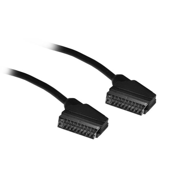 Scart-Scart Cable Vlvb 31000B 2m Black 233-0786-140-5257
