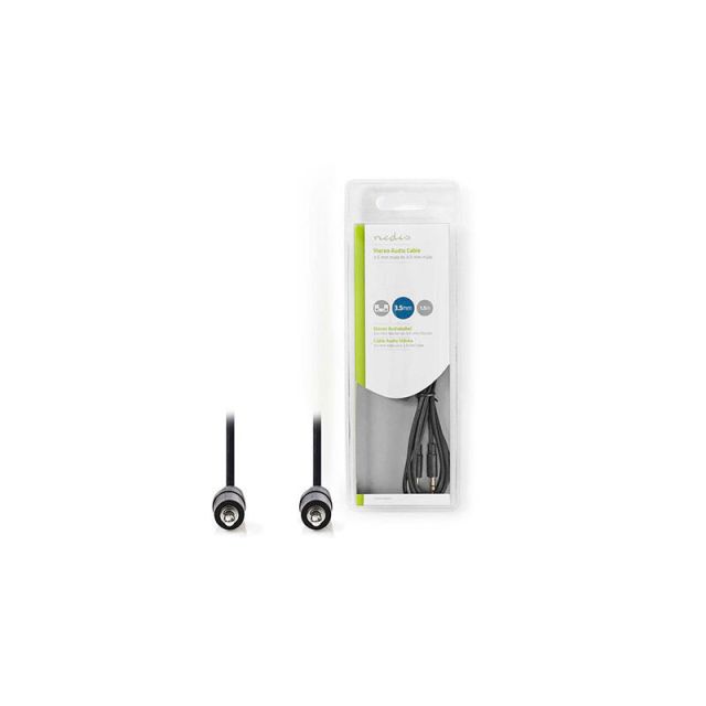 Nedis Cable Stereo Male -Female Stereo Audio CAGB22050BK20 1.5m 233-0842