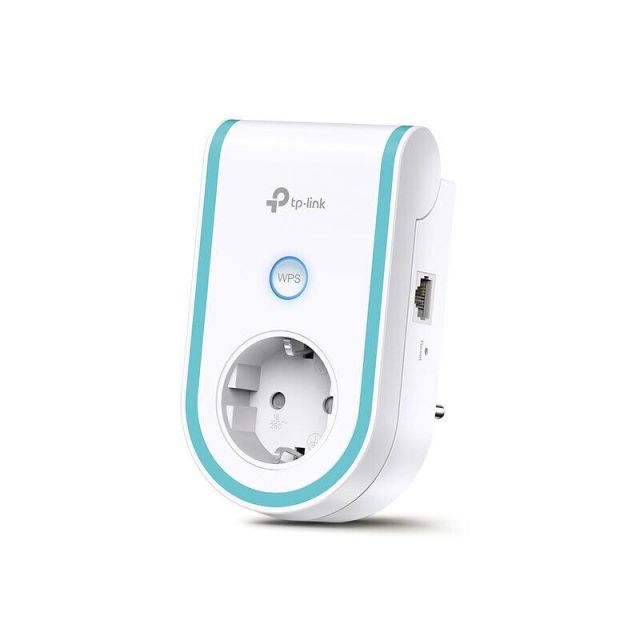 TP-LINK WiFi Range Extender with AC Passthrough and 1 Ethernet Port 1200Mbps v1 TLWRE365