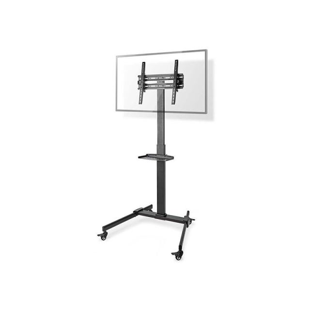 Βάση για T.V Επιδαπέδια Τροχήλατη Μαύρη Nedis TVSM5100BK 233-2105