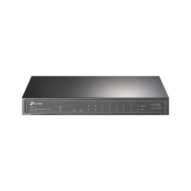 TP-Link Switch TL-SG1210P 10 Port Gigabit With 8 Port PoE+