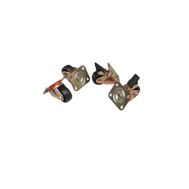 Wheels Caster Leveling Feets 2W 250kg Set of 4 Pieces ACR.0093