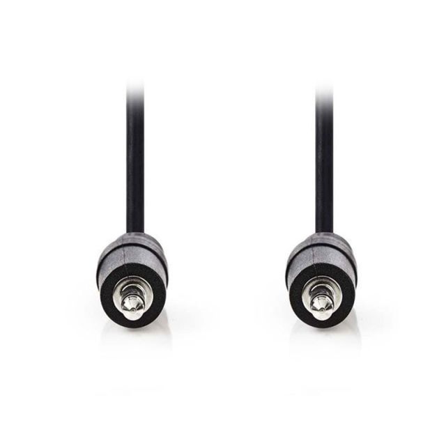 Καλώδιο Ήχου Nedis CAGP22000BK100 3.5mm Αρσενικό Stereo 233-0808