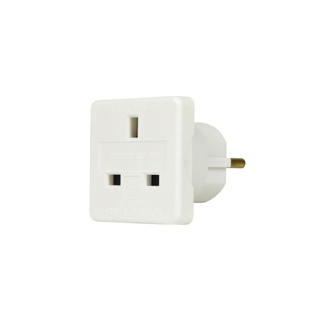 Travel Adaptor UK To Europe Mercury 429.905UK