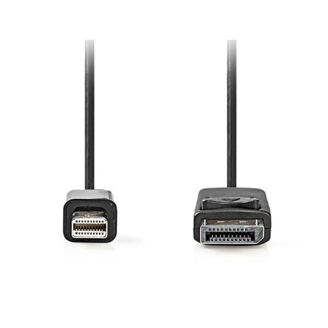 Cable Nedis CCGL37400BK20 MiniDisplayPort Male-DisplayPort Male 2.00m 233-2499