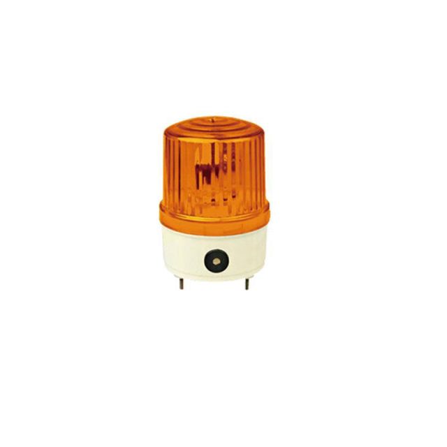 Φαροσειρήνα LED 24VAC Κίτρινη LTE-5121J 035-036200243