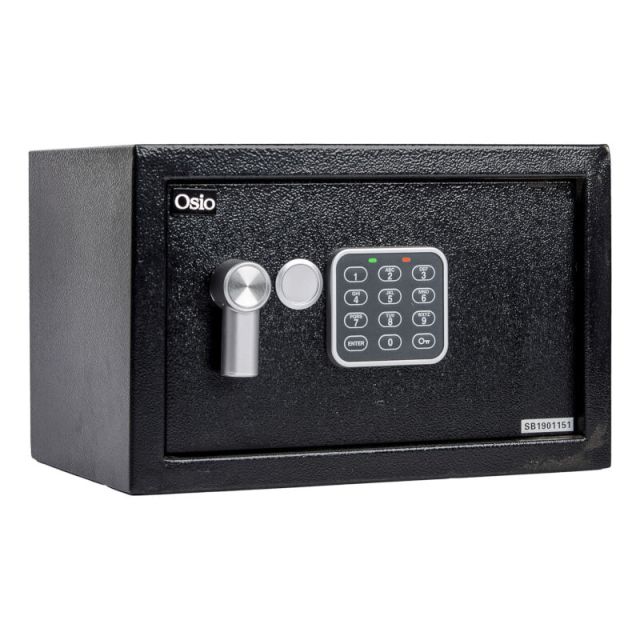Osio Safe with Electronic Lock 31x20x20cm OSB-2031BL