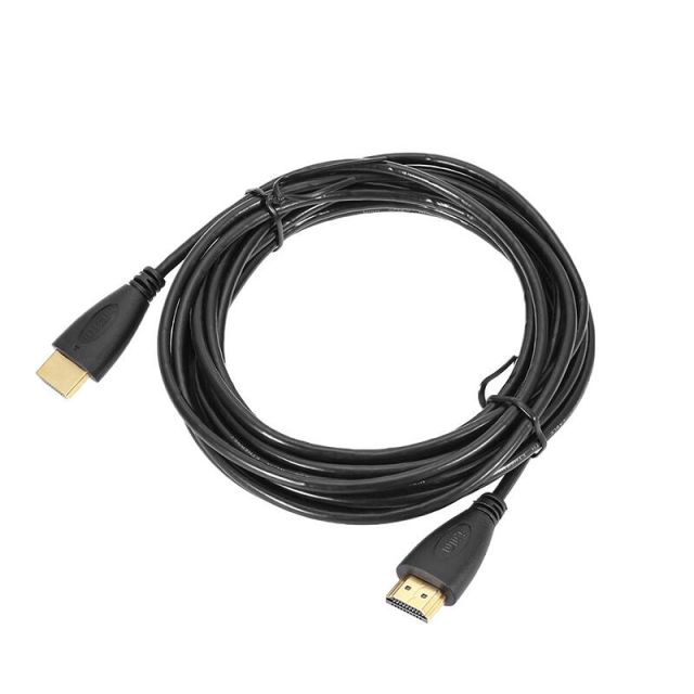 Καλώδιο HDMI 1.4 με Επίχρυση Επαφή 1.5m Μαύρο CMP LNC 04.001.0326