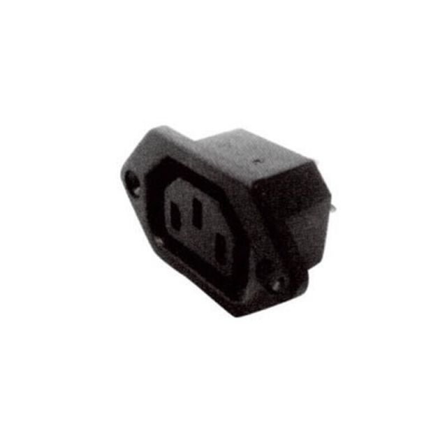 Screwed Chassis Female 3-Phases 10A 250V AC-7060B Uni 01.112.0012