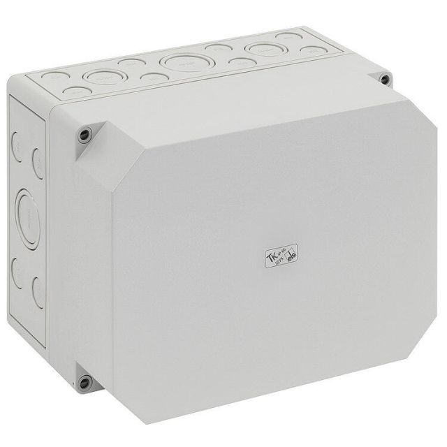 Κουτί Στεγανό 254x180x165 Γκρι TK HOUSING,PS 2518-16-M IP66 10440801