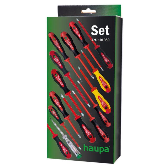 VDE Pozidriv Screwdrivers 6 Pieces Set 101999/PZ