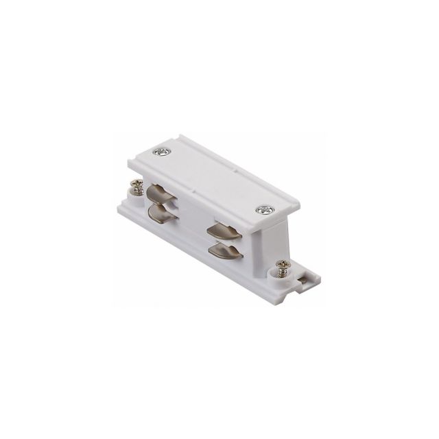 Connection Mini Straight White for Three-Phase Rail TM