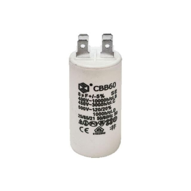AC Motor Capacitor 40Μf Faston 450V Pu1 Tm