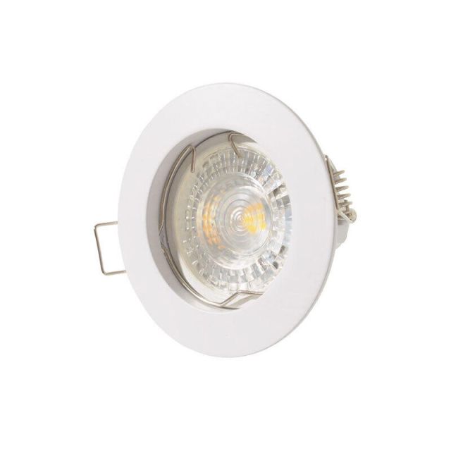 Recessed Gypsum Spot GU5.3 White HDL-S01WH