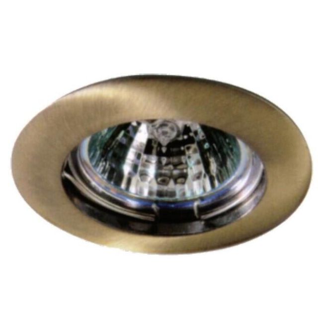 Recessed Spot GU5.3 Brass 147-55615/HDL-DS02 AB