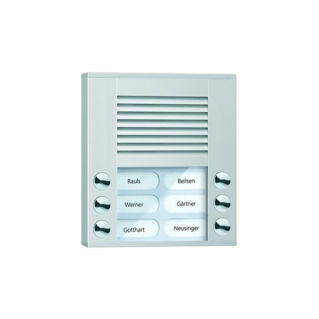 Μπουτονιέρα Επίτοιχη 6 Πλήκτρων PES06-EN/03