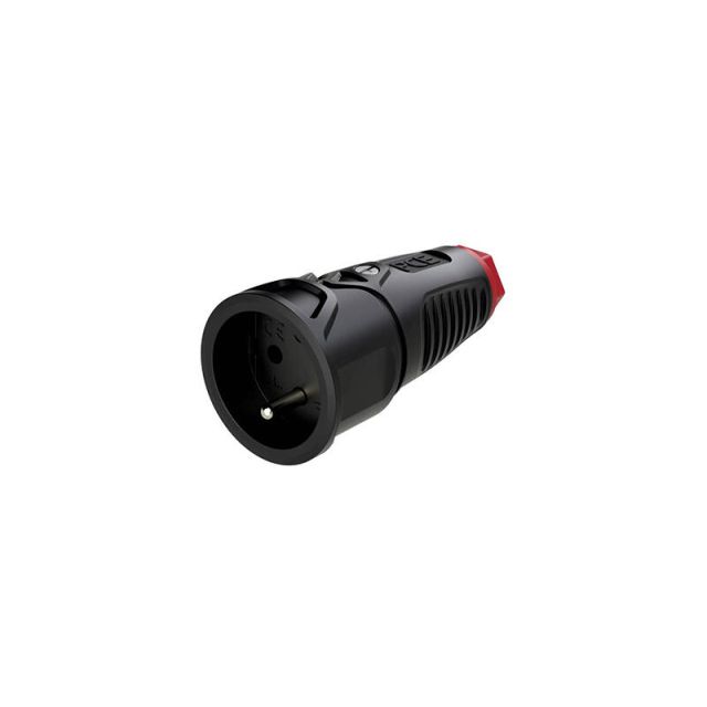 Rubber Connector Female IP20  -  2410-Src