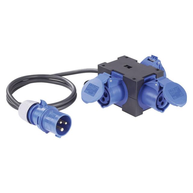 Ταφ Βιομηχανικό με Καλώδιο 3X16Α 230V ΙΡ44 9430155