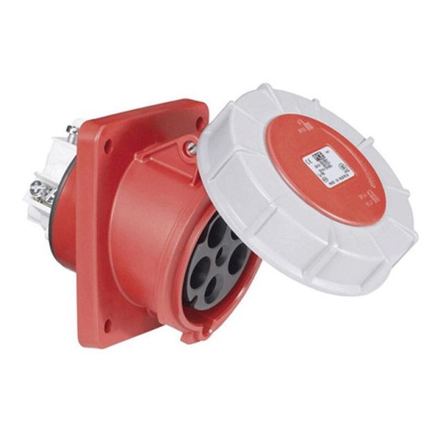 Πρίζα Χωνευτή με Φλάντζα 5X63Α ΙΡ67 435-6