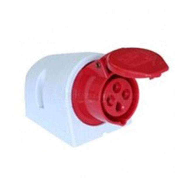 Wall Mounted Socket 4X32A 400V IP44 124-3