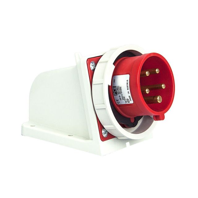 Phase Inverter Wall Mounted Socket 5X32A 400V IP67 77252-6K