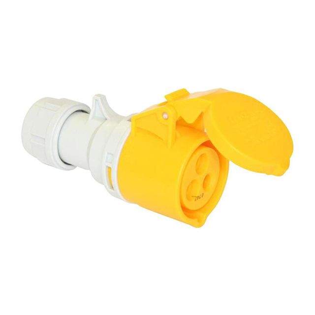 Extension Socket Female Shark 3X16A 110V IP44 213-4